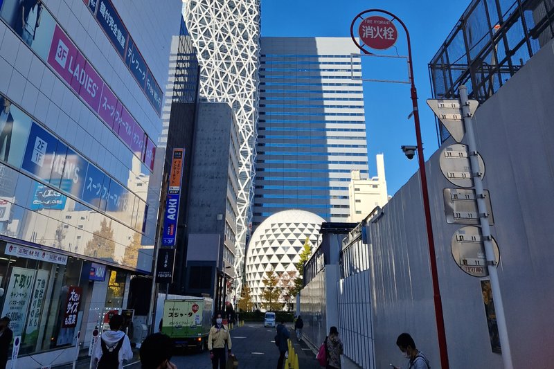 Rue de Tokyo moderne