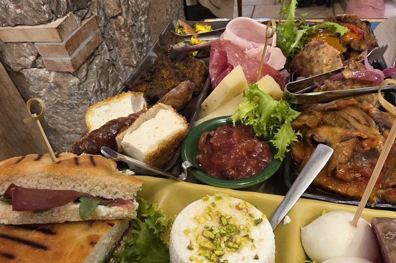 Planche sicilienne à la Bottega del Formaggio