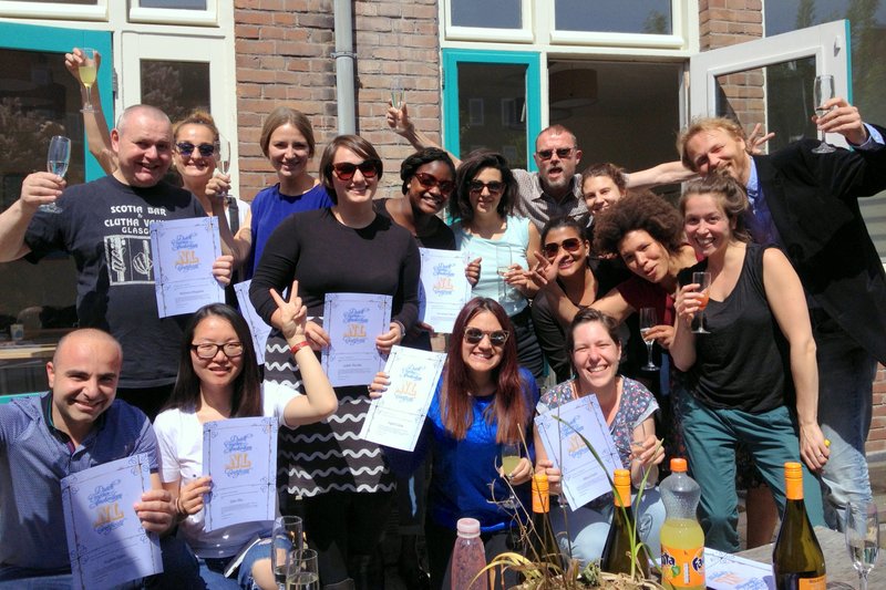 Séjour linguistique Amsterdam : la fin de la formation, ça se fête