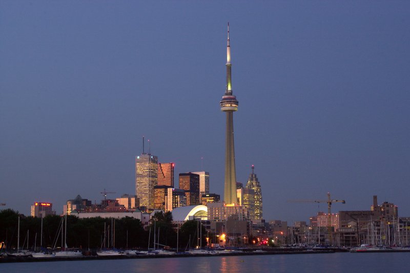 cours anglais Toronto : Toronto by night