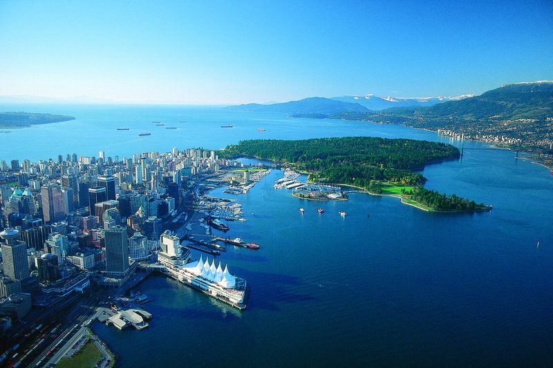 séjour linguistique Vancouver : vue aérienne