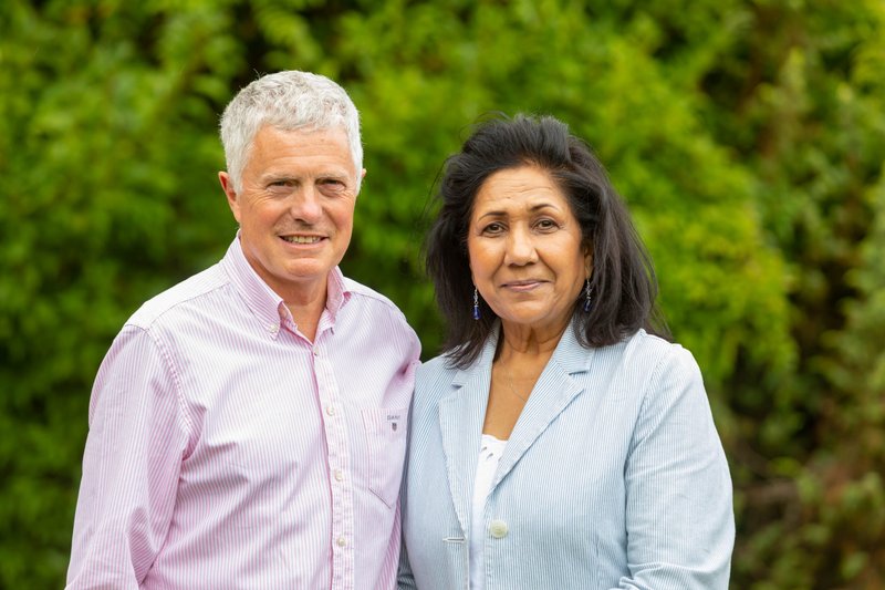 Les directeurs de ELC Bristol : John et Margaret